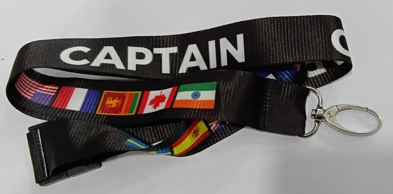 LANYARDS CAPTAIN WITH FLAGS