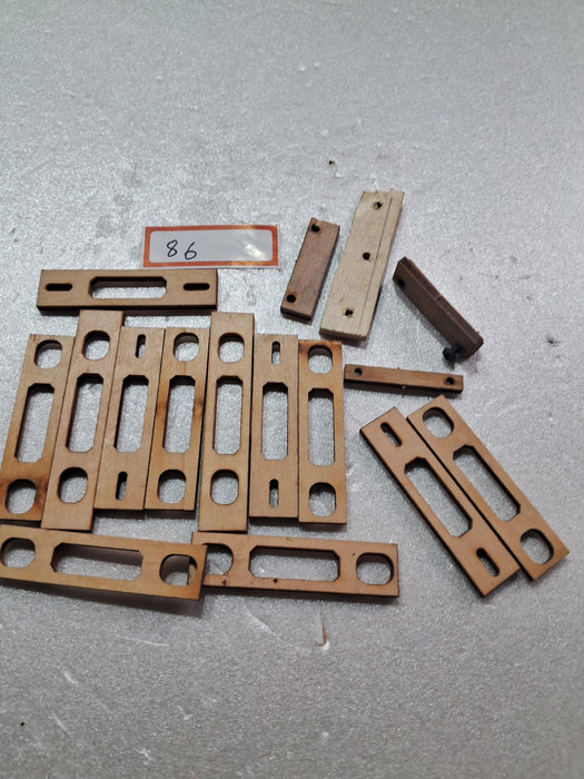 450 HELI FUSLAGE MOUNTING ACCESSORIES(PACK OF 16PCS )