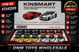 Kinsmart BMW M8 Competition CoupŽ Livery Edition Die-Cast Model Set (12 PCS Assorted Colors) Ð 1:36 Scale Pull Back Collection