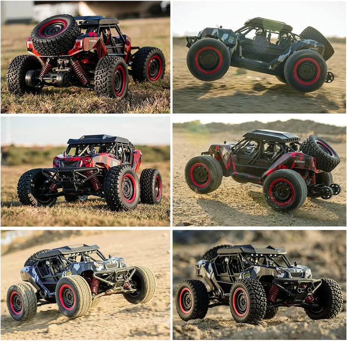TOP RACING SERIES ADVENTURER 4WD 1/16 HIGH-SPEED RACING CAR. SCY16106-RED