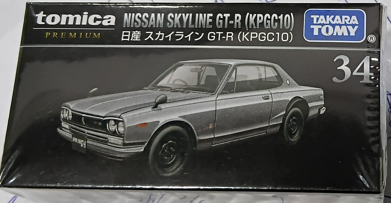 TAKARA TOMY PREMIUM NISSAN SKYLINE GT-R 34 1/64SCALE