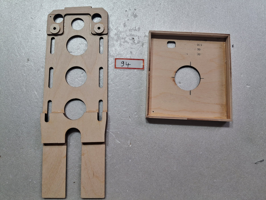 ULTRASTICK 30CC ENGINE MOUTING TEMPLATE