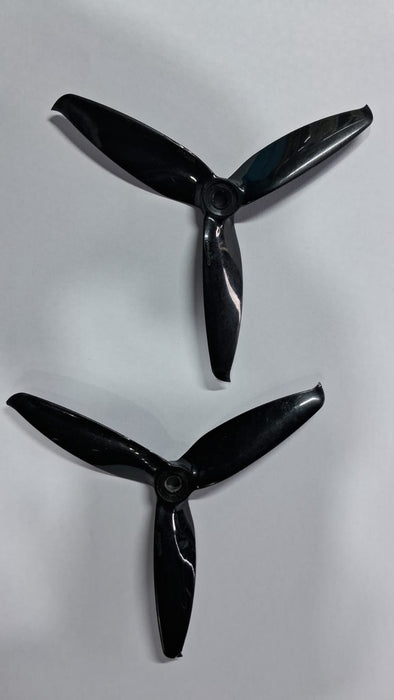 PRO-RANGE TRI BLADE HD 5152(5.1X5.2) FLASH 2CW+2CCW PROPELLERS 2 PAIR-BLACK(4PCS)