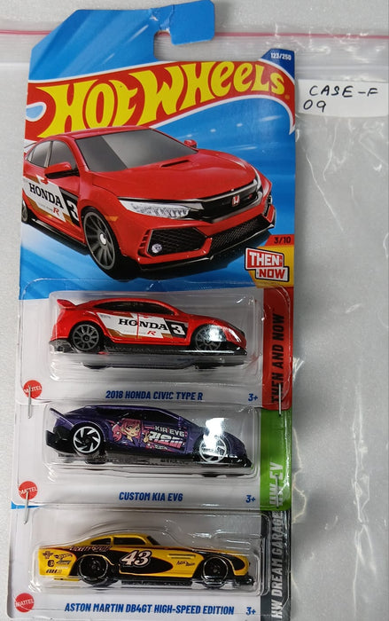 HOT WHEELS - CASE F (2025) - BASIC CAR ASSORTED (PACK OF 3 )-DIECAST