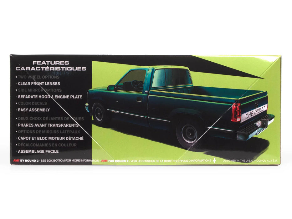 AMT 1992 CHEVROLET SILVERADO SHORTBED FLEETSIDE PICKUP 1/25&nbsp;SCALE&nbsp;MODEL&nbsp;KIT AMT1408M/12