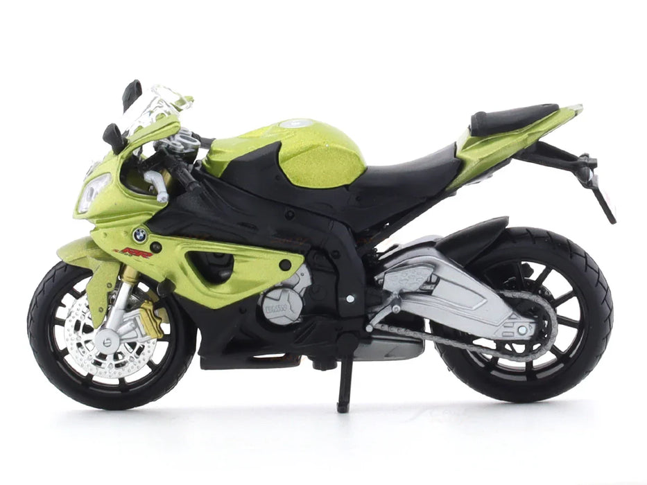 MAISTO BMW S 1000RR GREEN 1/18 DIECAST  20-10032