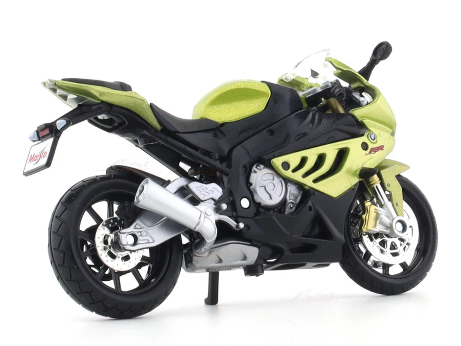 MAISTO BMW S 1000RR GREEN 1/18 DIECAST  20-10032