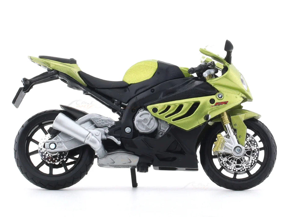 MAISTO BMW S 1000RR GREEN 1/18 DIECAST  20-10032