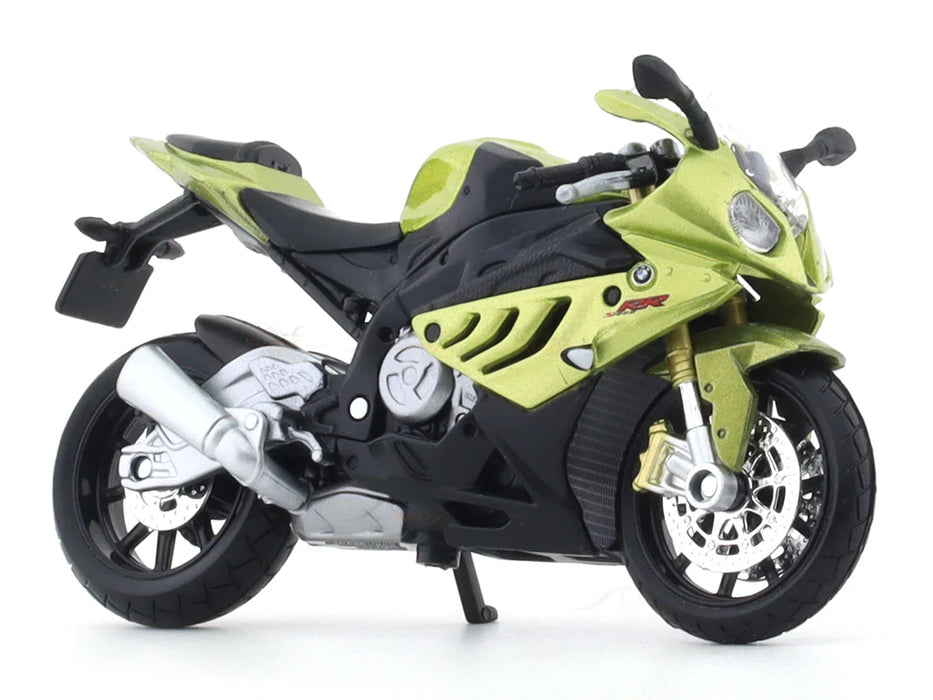 MAISTO BMW S 1000RR GREEN 1/18 DIECAST  20-10032