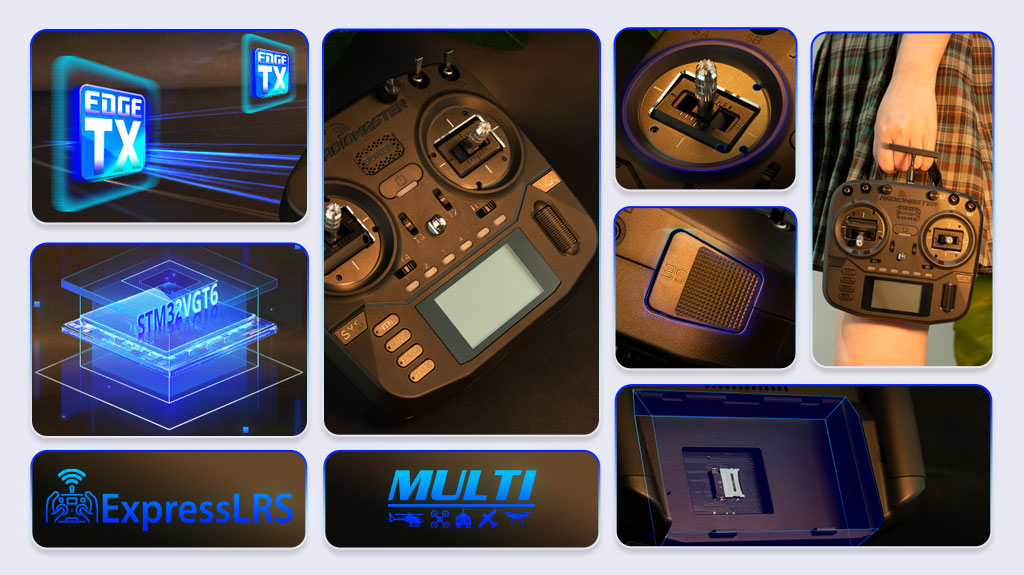 RADIOMASTER BOXER 2.4GHZ RADIO CONTROLLER (M2)- 4IN1