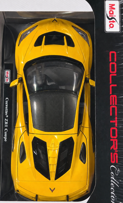 MAISTO 52927YL 1/24 CORVETTE ZR1 COUPE DIECAST METAL