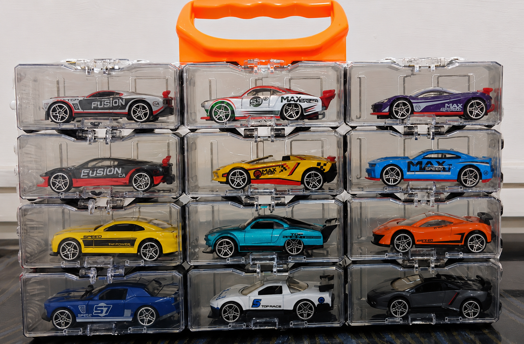 SKID FUSION ALLOY CARS PACK 12 BC890-062 ASSORTED