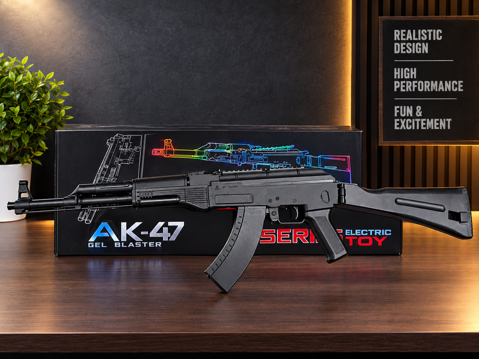 AK105-SERIES WH98-1 1:1 REENGRAVING MOLD POWER DRIVEN MAGANIZE GEL BLASTER GUN TOY