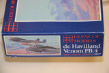 GLENCOE MODELS DE HAVILLAND VENOM FB.4 GROUND ATTACK JET 1/48 SCALE MODEL&nbsp;KIT 05107&nbsp;