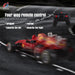 Mini Racer 1:64 Scale Die-Cast Metal F1 RC Racing Car — 3-Speed Adjustable Formula Car with LED Lights & App Control