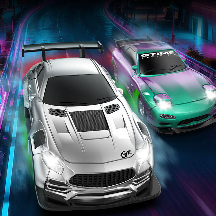 High-Speed 2.4GHz Mini RC Drift Racing Car with Underbody Neon Lights