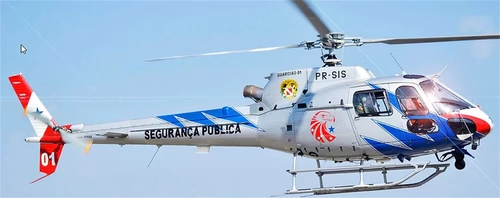 ROBAN AS350 AIR ZERMATT 700 SIZE SCALE HELICOPTER FUSELAGE