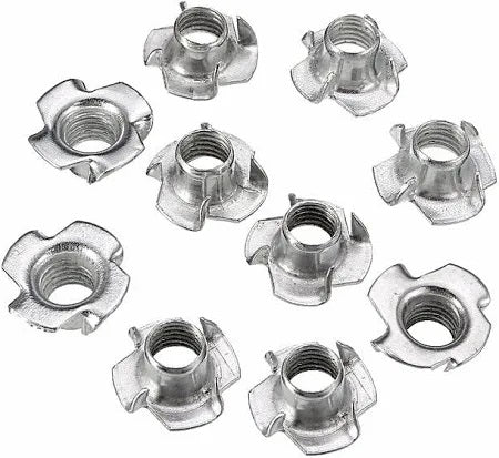 T NUT 4MM (PACK OF 4PC)