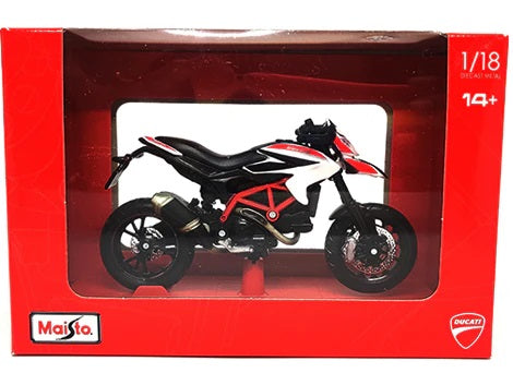 Maisto Ducati Hypermotard DieCast 1/18