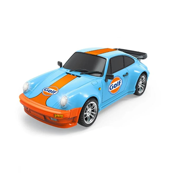LDRC LD1898 1/18 GTR RWD RC DRIFT CAR - 2.4GHZ DIE-CAST (SKY BLUE)