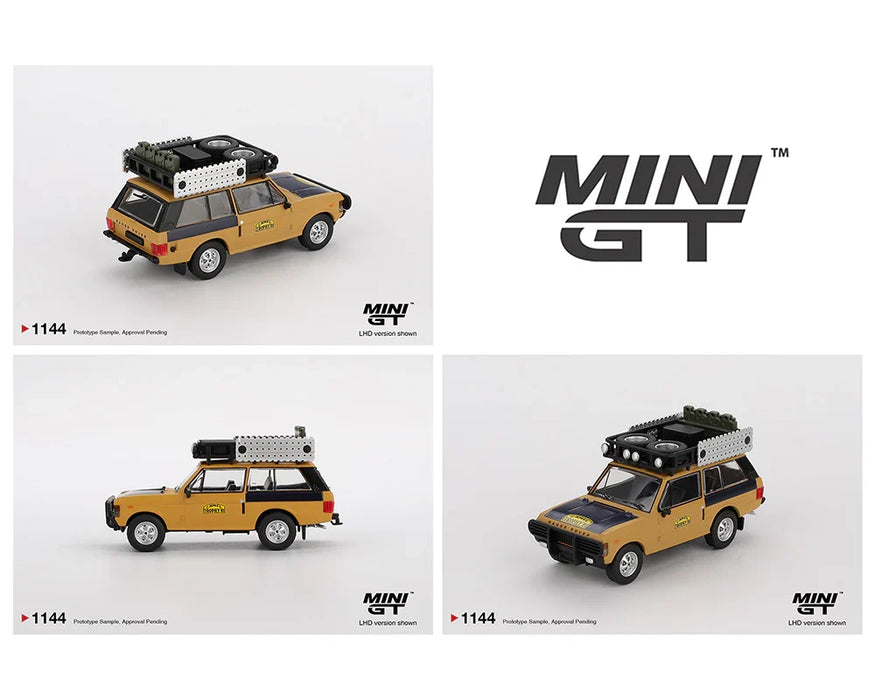 Imported Mini GT Range Rover 1981 Camel Trophy Sumatra Die-Cast Car