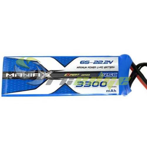 MANIAX 3S 3300MAH 45C LIPO BATTERY
