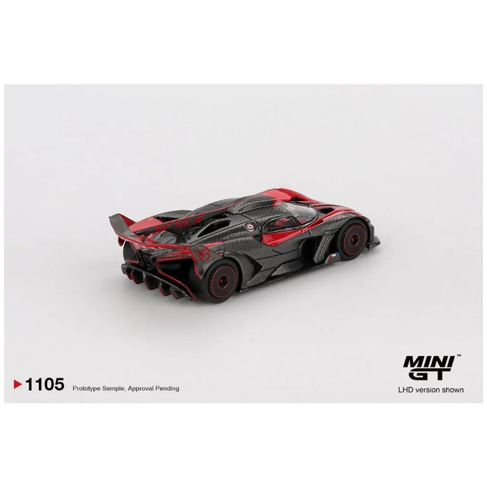 Imported Mini GT #1105 Bugatti Bolide Red Die-Cast Car