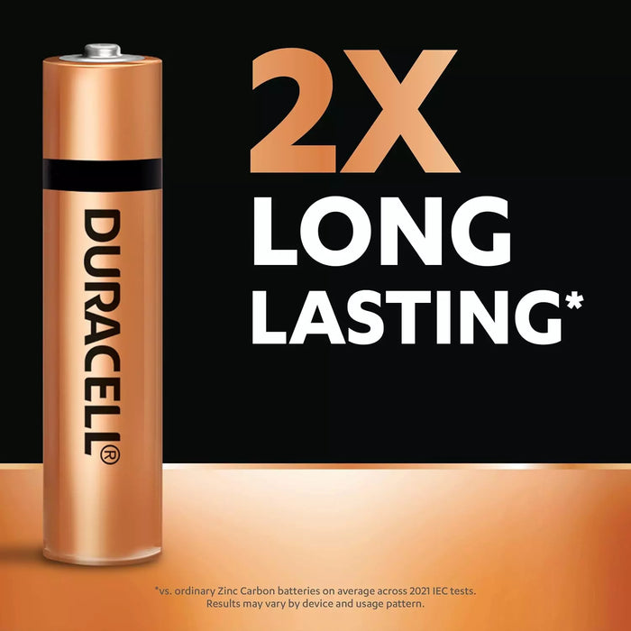 AA Duracell 2x Longer-Lasting  Batteries