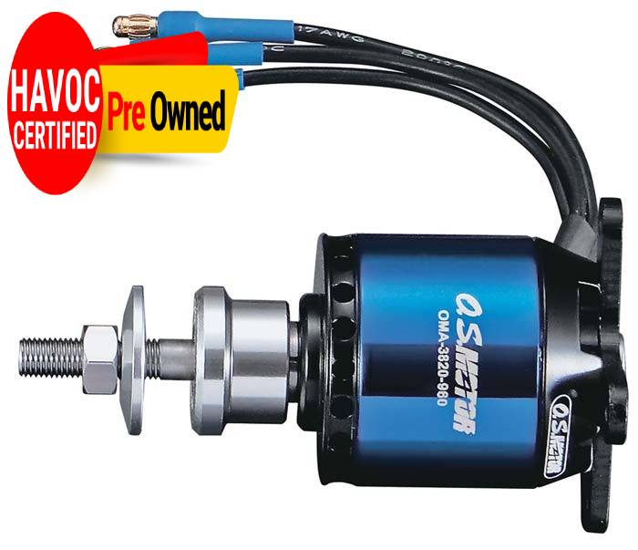 OS BRUSHLESS MOTOR OMA 3820-960-QUALITY PREOWNED