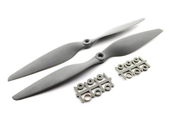 PROPELLER ORANGE HD 8045(8X4.5) GLASS FIBER NYLON GRAY 1PAIR
