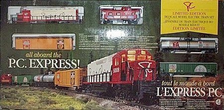 HO SCALE TRAIN PC EXPRESS 1992 VINTAGE LIMITED EDITION ELECTRIC