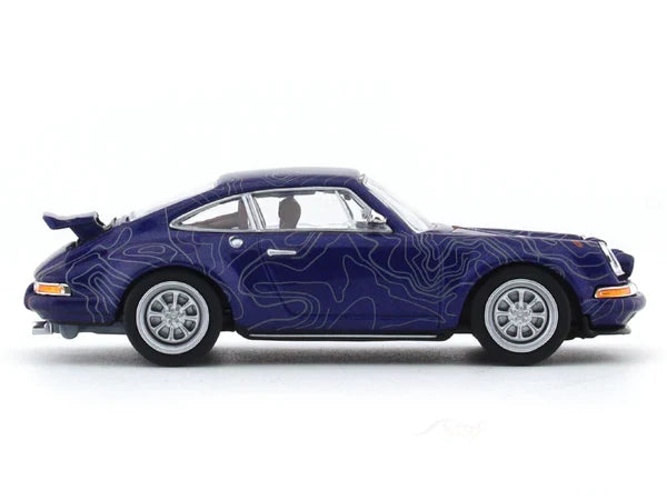 POP RACE SINGER 964 MAP-MULHOLLAND DRIVE 1/64 SCALE NO:S12-01