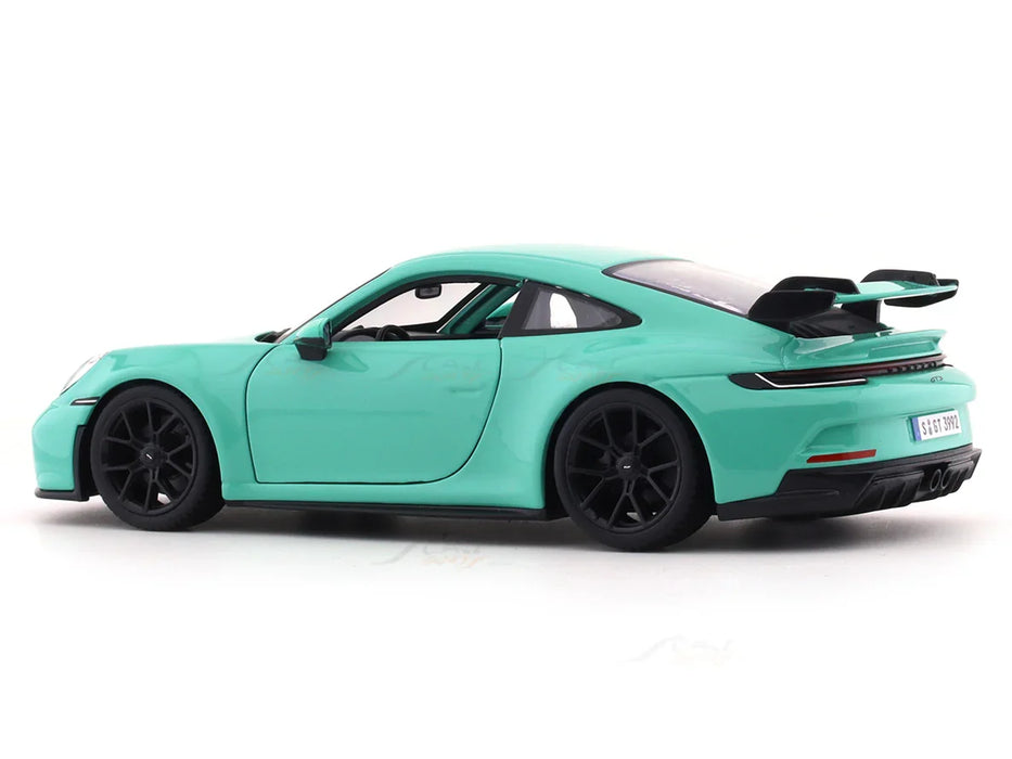BBURAGO PORSCHE 911 GT3 GREEN 1:24  SCALE 18-91104G