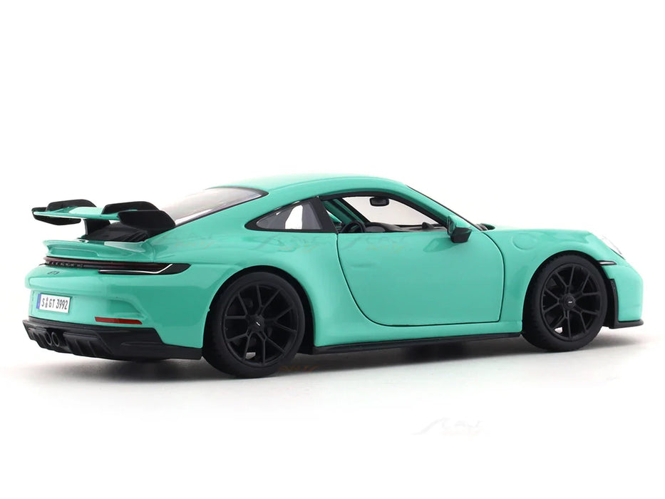 BBURAGO PORSCHE 911 GT3 GREEN 1:24  SCALE 18-91104G