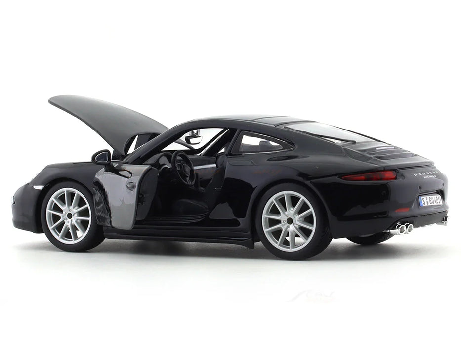 BBURAGO PORSCHE 911 CARRERA (BLACK)  1/24 SCALE 18-91065B