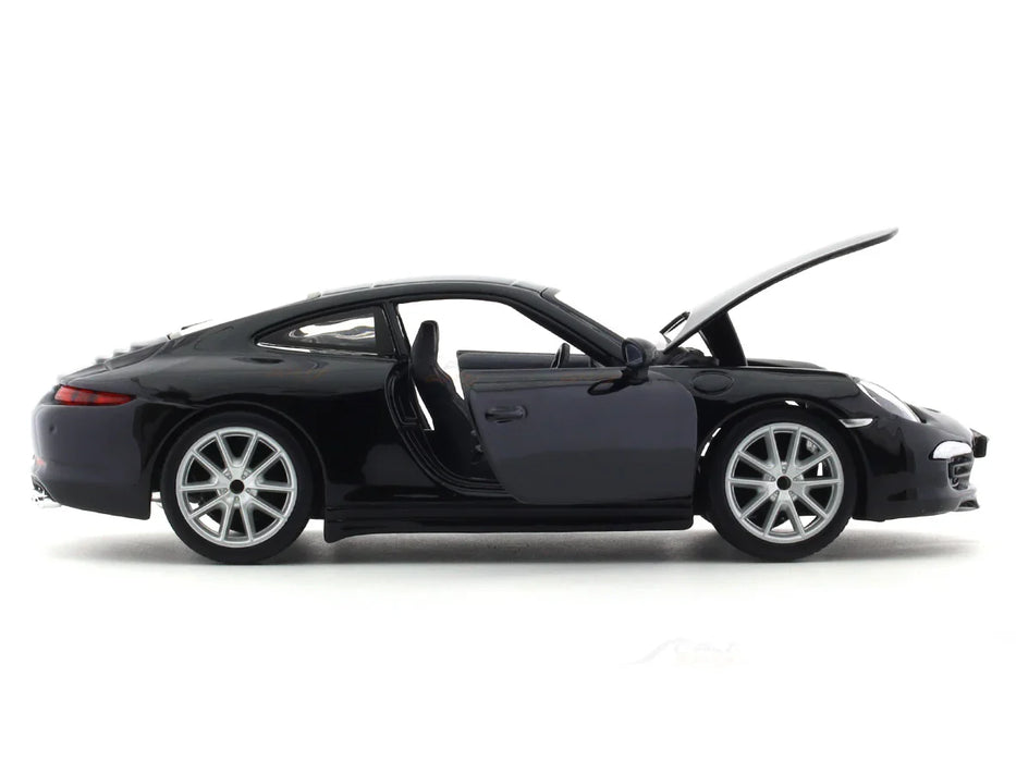 BBURAGO PORSCHE 911 CARRERA (BLACK)  1/24 SCALE 18-91065B