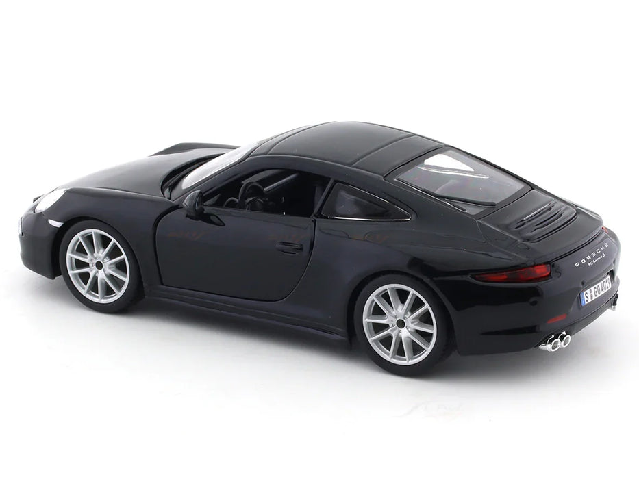 BBURAGO PORSCHE 911 CARRERA (BLACK)  1/24 SCALE 18-91065B