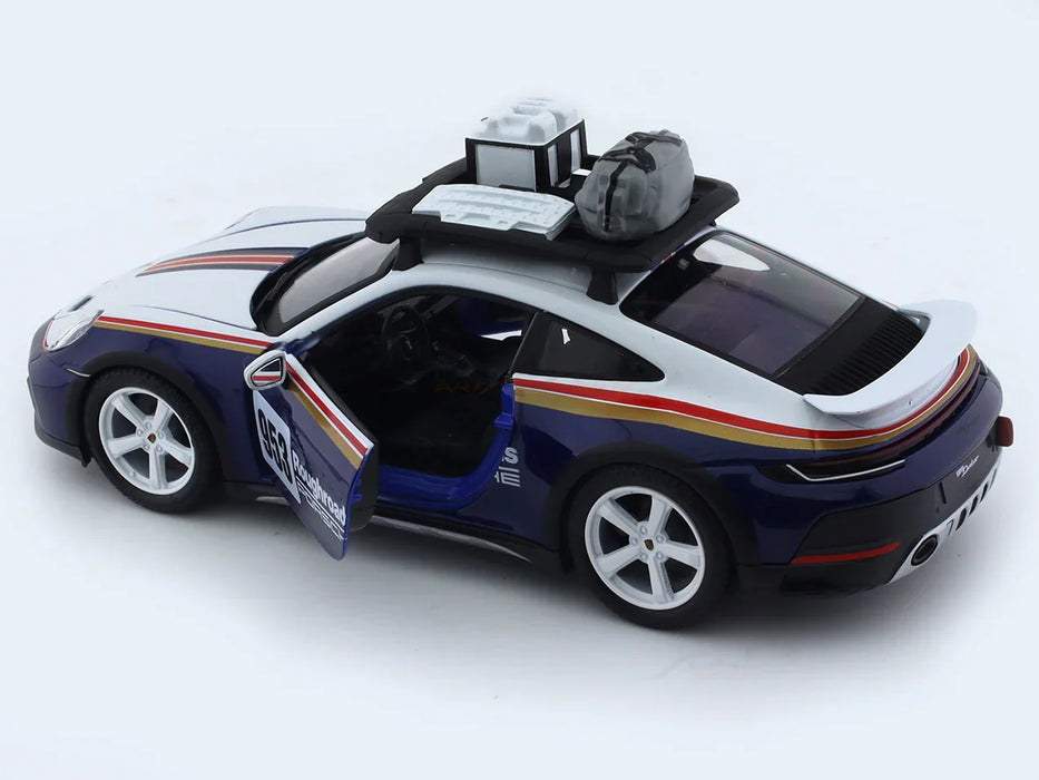 BBURAGO 1/24 SCALE PORSCHE 911 DAKAR DIECAST MODEL 1/24 SCALE 18-98029