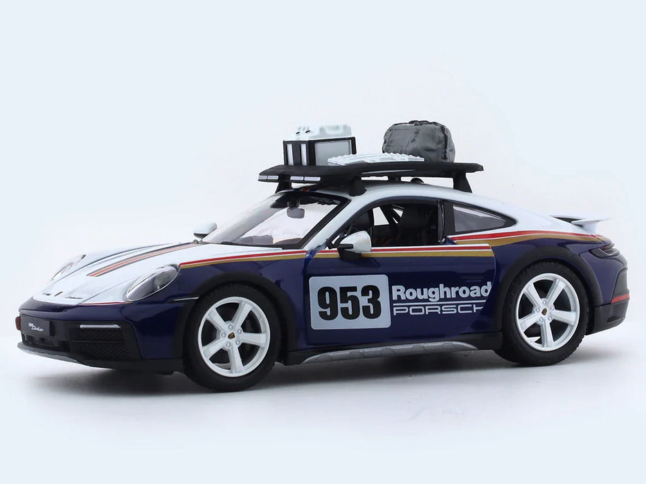BBURAGO 1/24 SCALE PORSCHE 911 DAKAR DIECAST MODEL 1/24 SCALE 18-98029