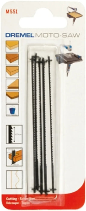 DREMEL SAW BLADE 6 TEETH PER INCH 18MM CUTTING RECIP(PACK OF 5)