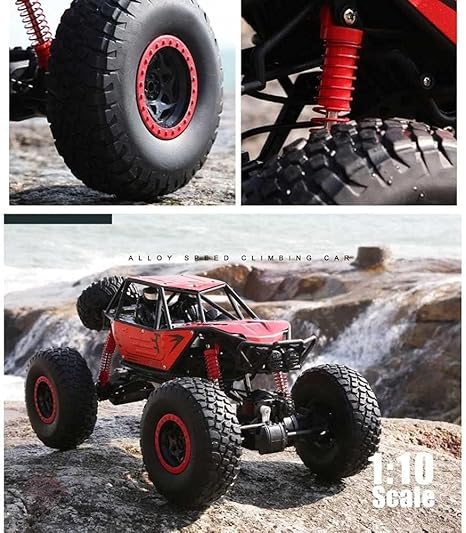 RC MONSTER 1:10 METAL CLIMBING CAR 4X4, ALL-TERRAIN CLIMBING VEHICLE, 4WD OFF-ROAD ELECTRIC