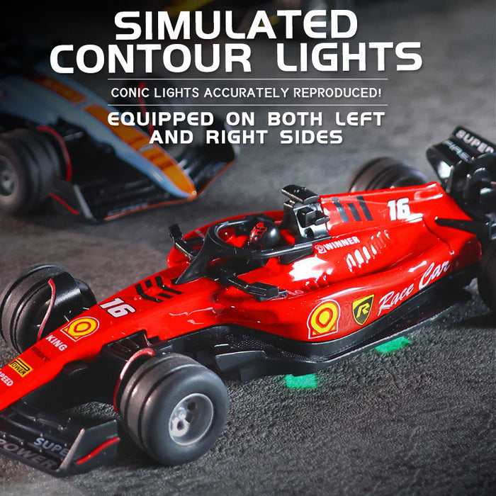 MINI RC CAR SPEED-REGULATING ALLOY FORMULA F1 HG4-292 1:64 (WINNER SUPER POWER RACE CAR 16)