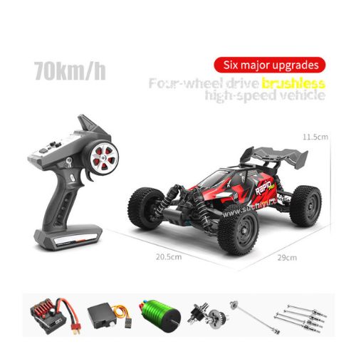 RAPID SCY 16202 PRO 1/16 SUCHIYU 4WD RC OFF ROAD BUGGY MONSTER RED
