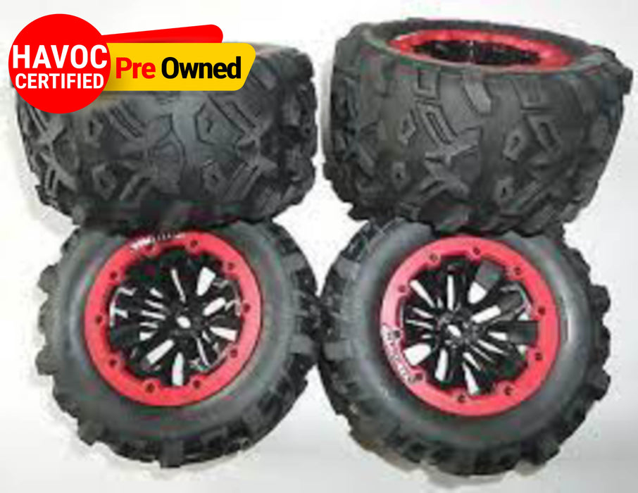 Team Red Cat Tr-Mt8E Tyres (Quality Preowned)