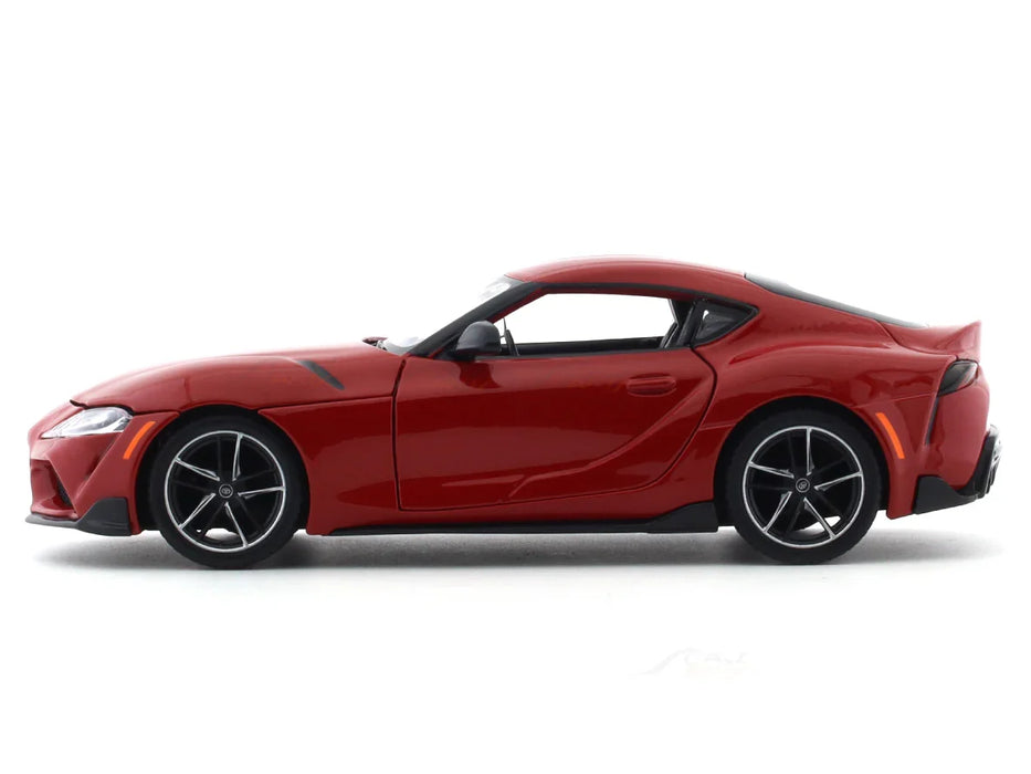 MAISTO TOYOTA GR SUPRA DIECAST MODEL (RED) 1/24 SCALE 52917R