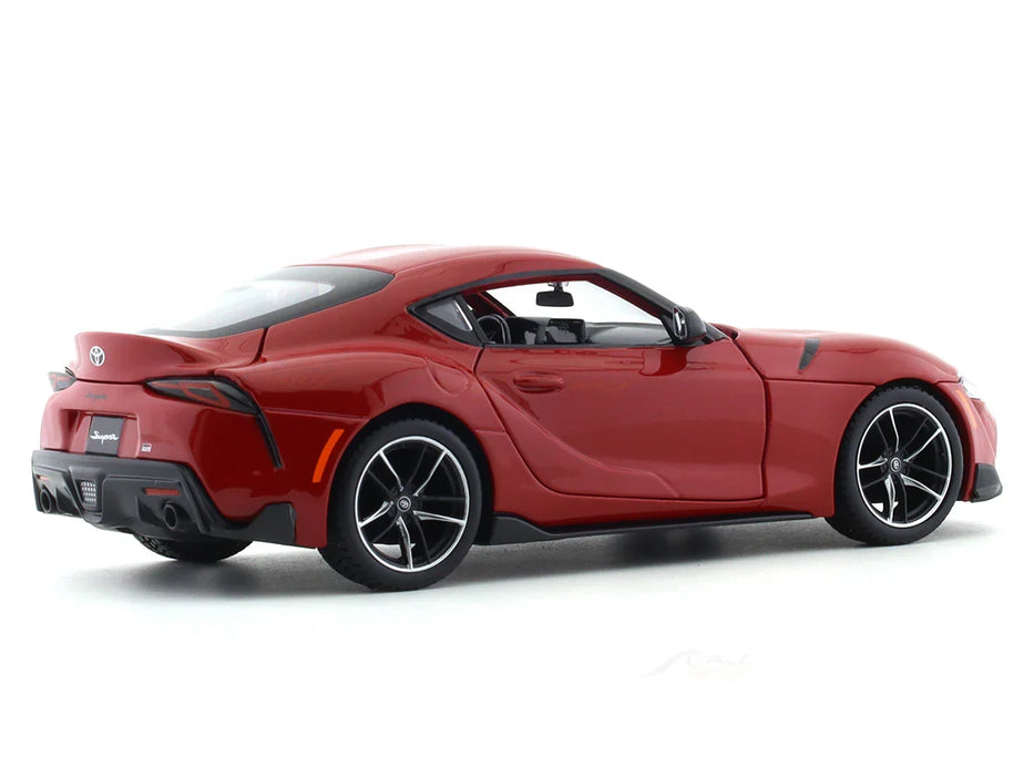 MAISTO TOYOTA GR SUPRA DIECAST MODEL (RED) 1/24 SCALE 52917R