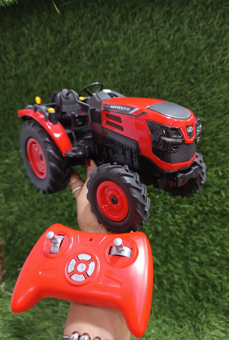 MIRANA MAHINDRA OJA 1:12 UNIVERSAL TRACTOR TOY WITH BLUETOOTH BL PACK- RED