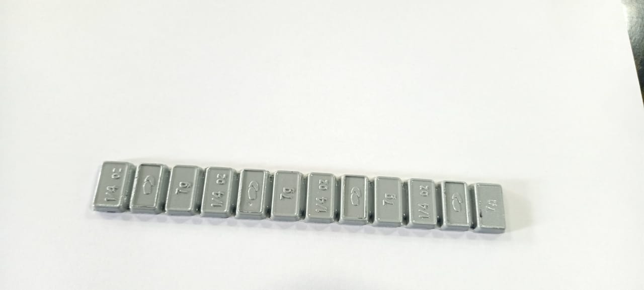 CG LEAD WEIGHT STRIPS PACK OF 3 STRIPS(60 GMS*3)