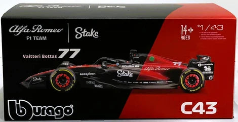 BBURAGO F1- ALFA ROMEO - F1 C43 TEAM ORLEN RACING GP 2023 VALTTERI BOTTAS 1/43 DIE CAST MODEL