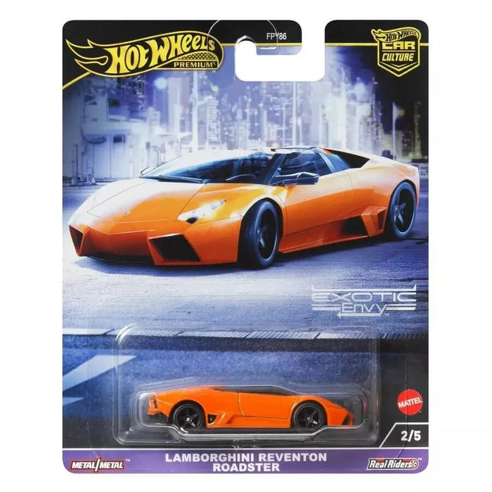 HOT WHEELS LAMBORGHINI REVENTON ROADSTER - EXOTIC ENVY (9C9G)